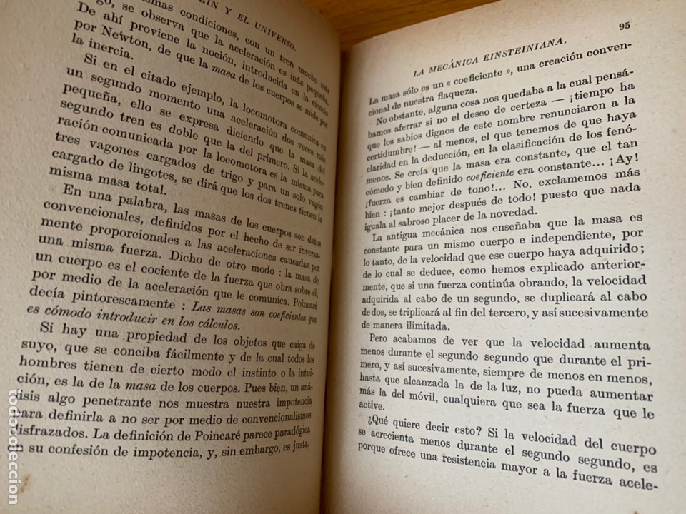 Libros antiguos: L- Einstein y el universo, 1992 - Foto 10