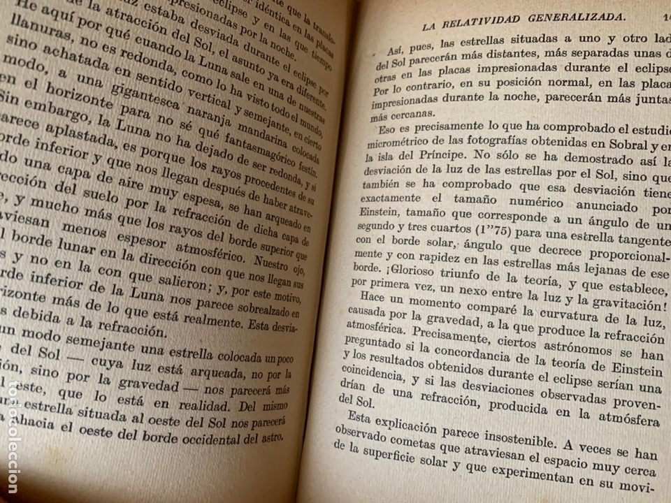 Libros antiguos: L- Einstein y el universo, 1992 - Foto 11