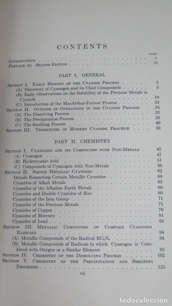 Libros antiguos: 1915.- THE CYANIDE HANDBOOK - Foto 5