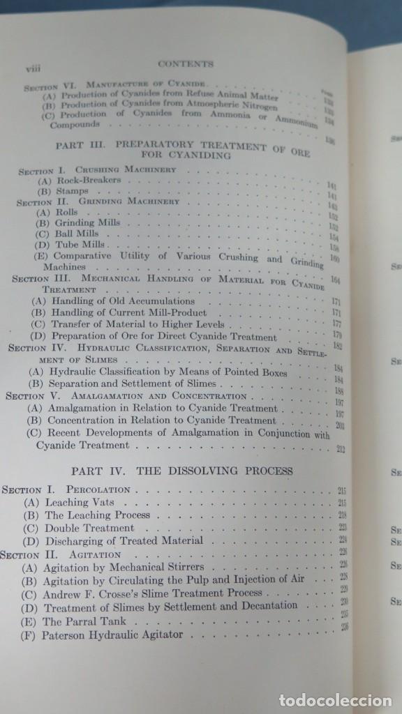 Libros antiguos: 1915.- THE CYANIDE HANDBOOK - Foto 6
