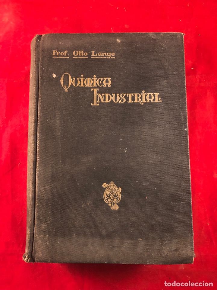 Libros antiguos: Qu&iacute;mica industrial - Foto 1
