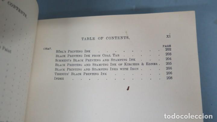 Libros antiguos: 1903.- OIL COLOURS AND PRINTER&acute;S INKS. ANDES - Foto 8