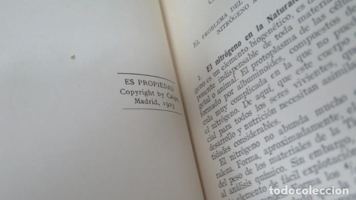 Libros antiguos: 1923.- CIANAMIDA CALCICA. RIUS Y MIRO - Foto 3
