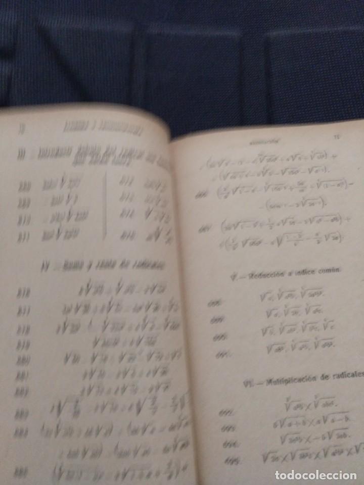 Libros antiguos: Algebra y Trigonometr&iacute;a . Ediciones Bru&ntilde;o - Foto 6