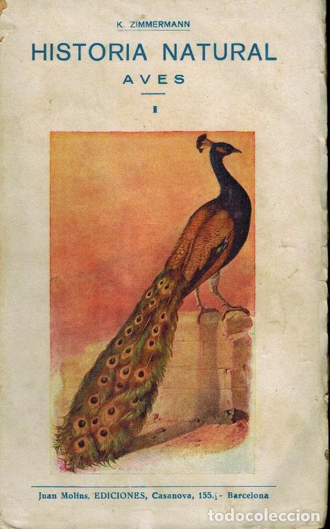 Libros antiguos: HISTORIA NATURAL (AVES)) - Foto 1