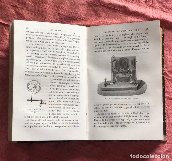 Libros antiguos: L&rsquo;&eacute;lectricit&eacute; par J. Baille, 1868. - Foto 5