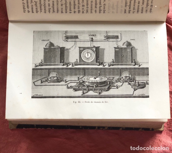Libros antiguos: L&rsquo;&eacute;lectricit&eacute; par J. Baille, 1868. - Foto 7