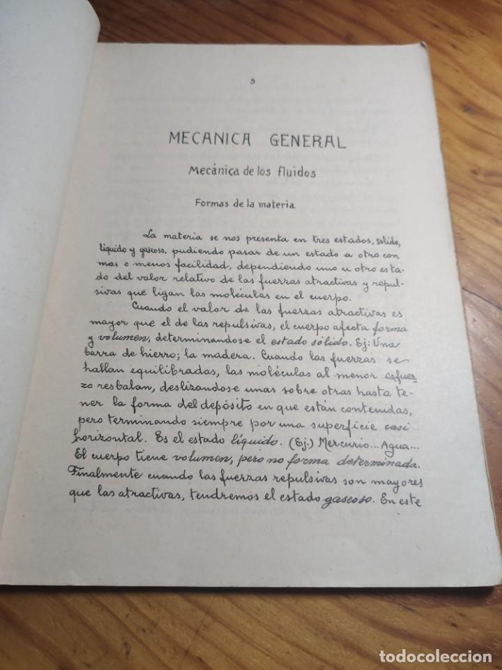 Libros antiguos: Mec&aacute;nica de fluidos. A. Torrella Sagrera. 1933. - Foto 3