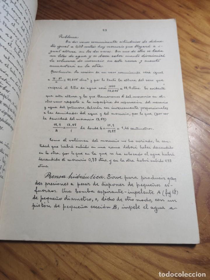 Libros antiguos: Mec&aacute;nica de fluidos. A. Torrella Sagrera. 1933. - Foto 4