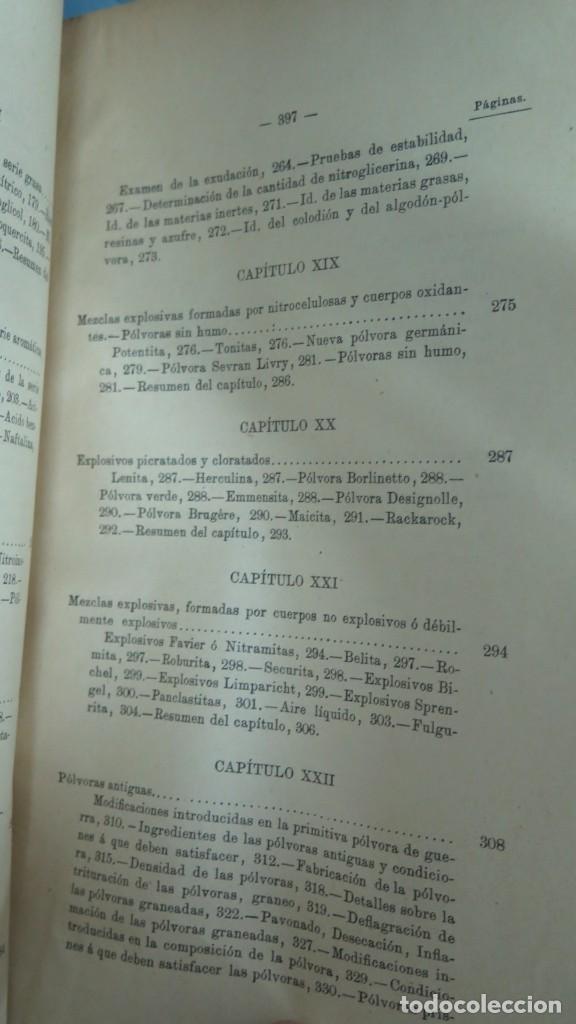 Libros antiguos: 1908.- LOS EXPLOSIVOS. CARLOS BANUS - Foto 7