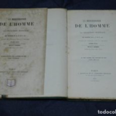 Libros antiguos: (MF) CHARLES DARWIN - LA DESCENDANCE DE L'HOMME ET LA SELECTION SEXUELLE - PARIS 1973