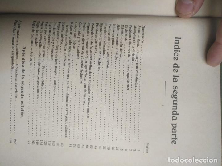 Libros antiguos: ARITMETICA - A&Ntilde;O 1923 - Foto 10