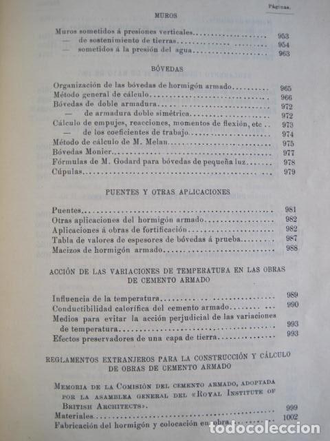 Libros antiguos: MECÁNICA APLICADA A LAS CONSTRUCCIONES. JOSÉ MARVÁ Y MAYER. 3 TOMOS. FIRMADOS POR AUTOR. 1909. - Foto 49 - 217734541