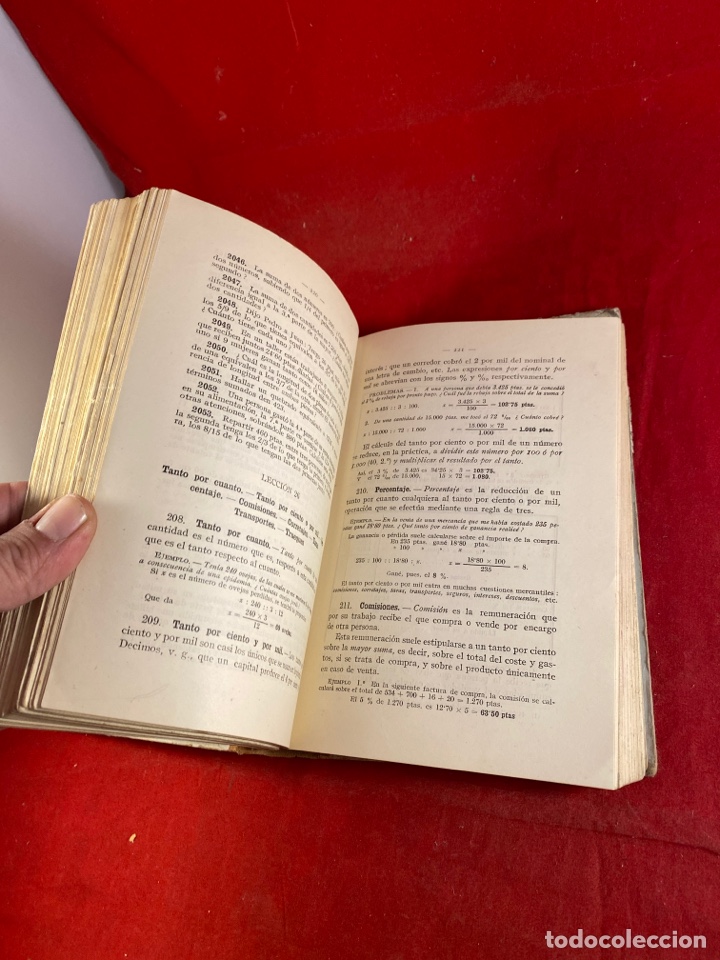 Libros antiguos: Aritm&eacute;tica tercer grado - Foto 2