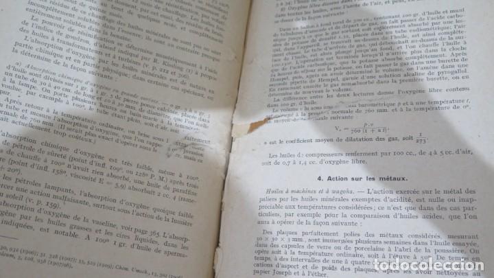 Libros antiguos: 1929.- HUILES ET GRASSES. HOLDE - Foto 4