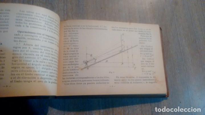 Libros antiguos: TABLAS TAQUIMETRICAS - HERMENEGILDO GORRIA - - Foto 3