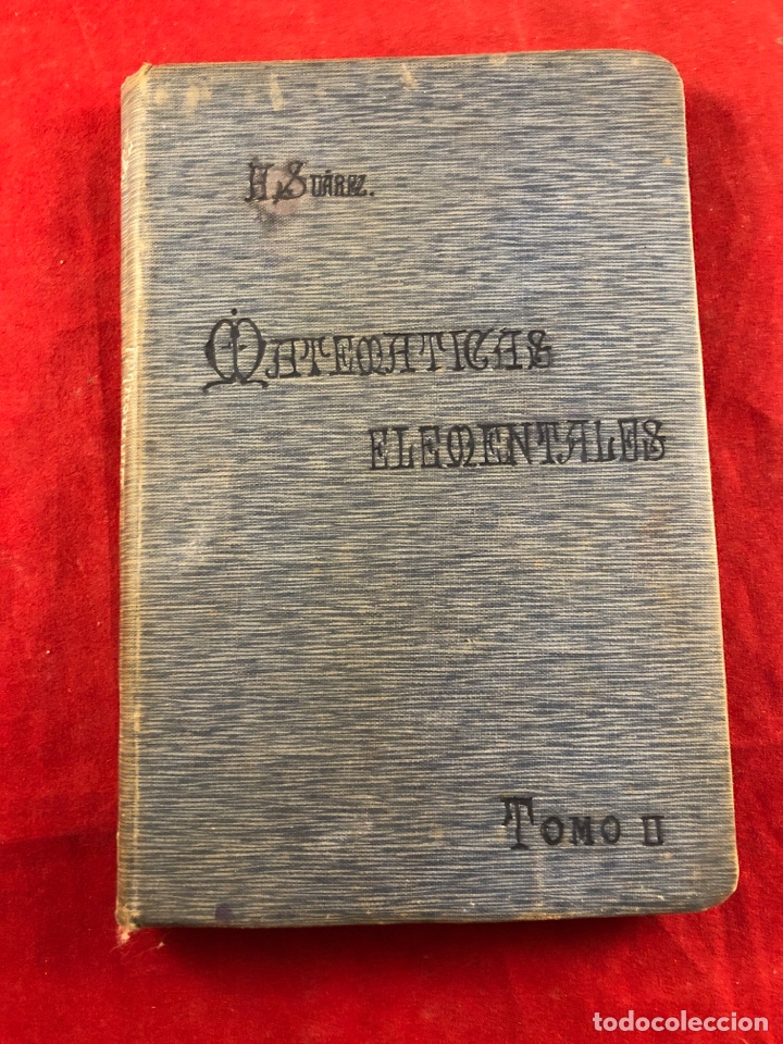 Libros antiguos: Matem&aacute;ticas elementales tomo 2 - Foto 2