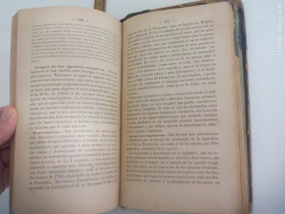 Libros antiguos: HISTORIA NATURAL.J. M. DE L. - Foto 4