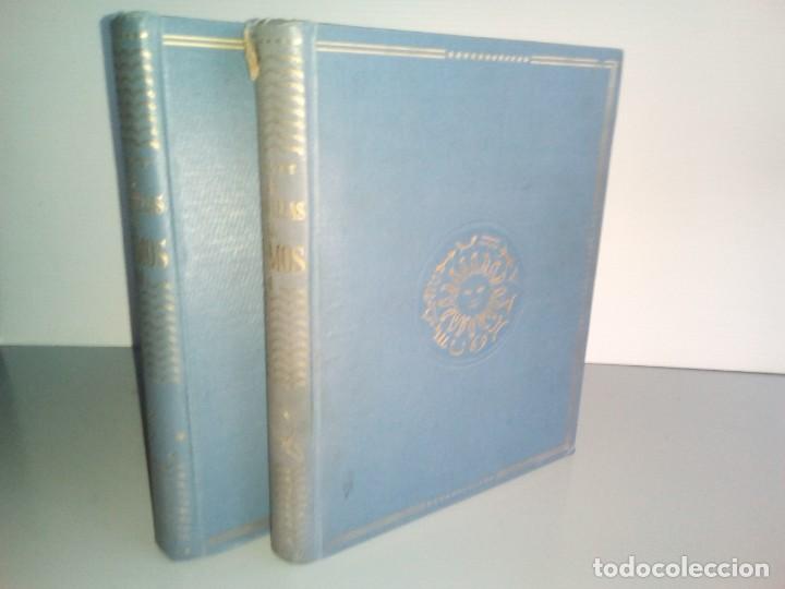 Libri antichi: Las maravillas del cosmos. Astronom&iacute;a divulgada en 2 tomos. Enrique Calvet.