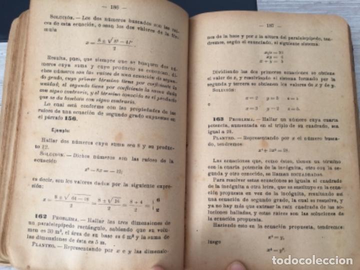 Libros antiguos: &Aacute;lgebra y trigonometr&iacute;a. Ignacio Su&aacute;rez Somonte - Foto 4