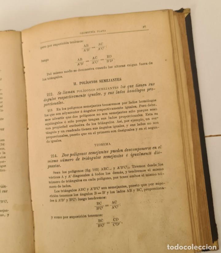 Libros antiguos: Geometr&iacute;a - Foto 2