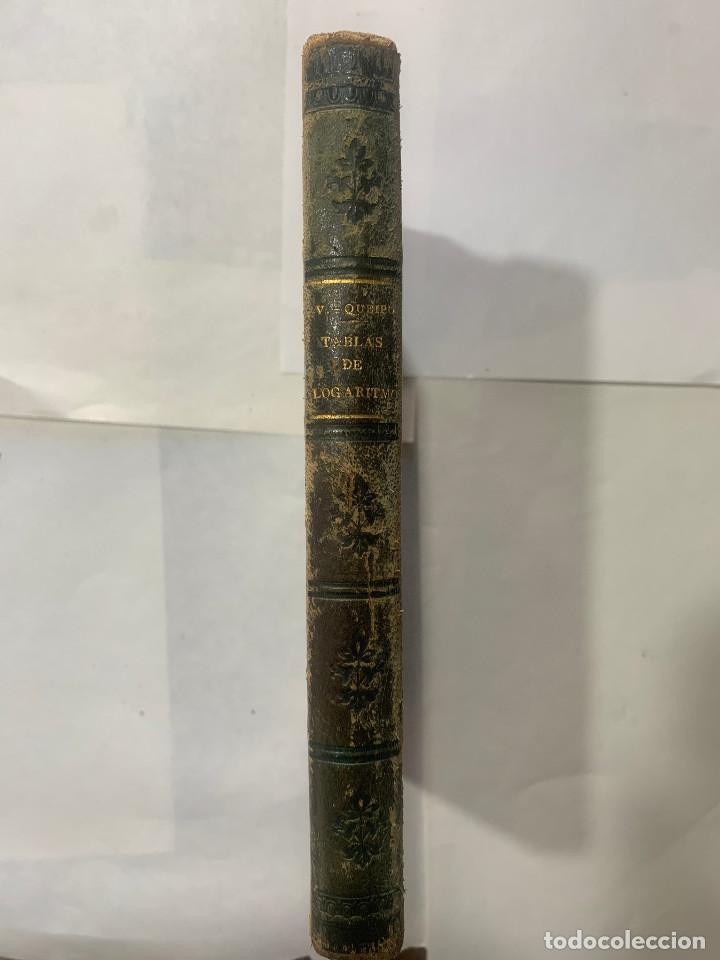 Libros antiguos: Tablas de logaritmos vulgares - Foto 1