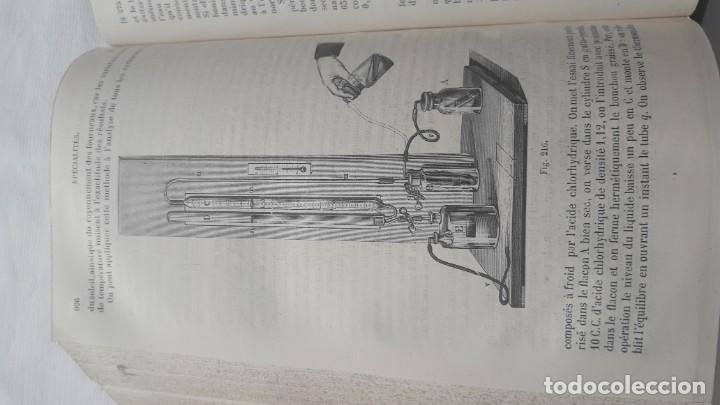Libros antiguos: Trait&eacute; d analyse chimique quantitative 1879 - Foto 4
