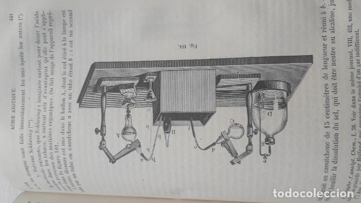 Libros antiguos: Trait&eacute; d analyse chimique quantitative 1879 - Foto 5