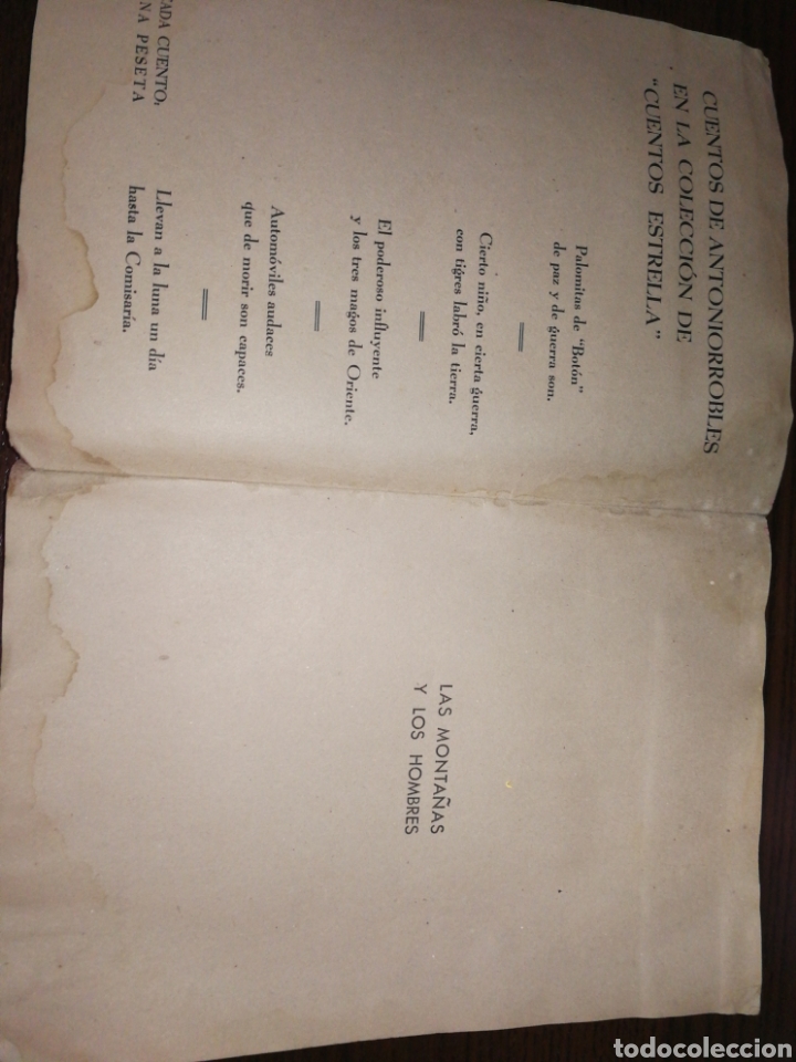 Libros antiguos: A&Ntilde;O 1937,LAS MONTA&Ntilde;AS Y LOS HOMBRES. - Foto 2