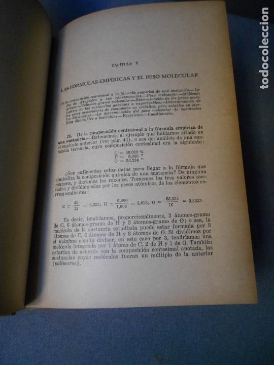 Libros antiguos: QUIMICA ELEMENTAL MODERNA. PARTE ORGANICA. - Foto 4
