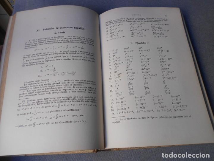 Libros antiguos: PROBLEMAS DE ARITMETICA Y ALGEBRA - Foto 4