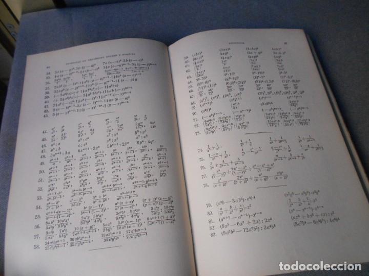 Libros antiguos: PROBLEMAS DE ARITMETICA Y ALGEBRA - Foto 5