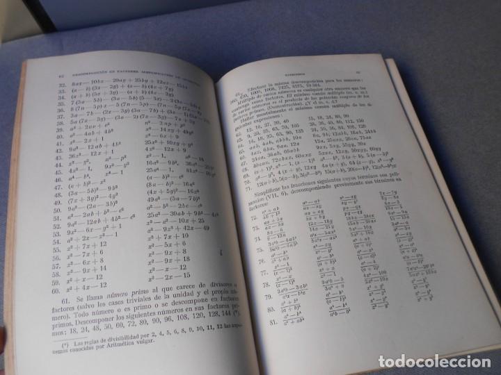 Libros antiguos: PROBLEMAS DE ARITMETICA Y ALGEBRA - Foto 6