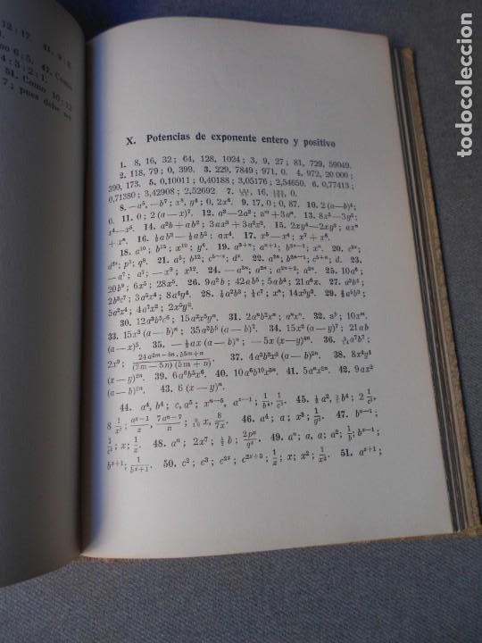Libros antiguos: PROBLEMAS DE ARITMETICA Y ALGEBRA - Foto 7