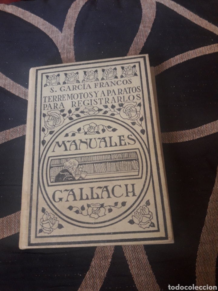 Libri antichi: Terremotos y aparatos para registrarlos, de 1924