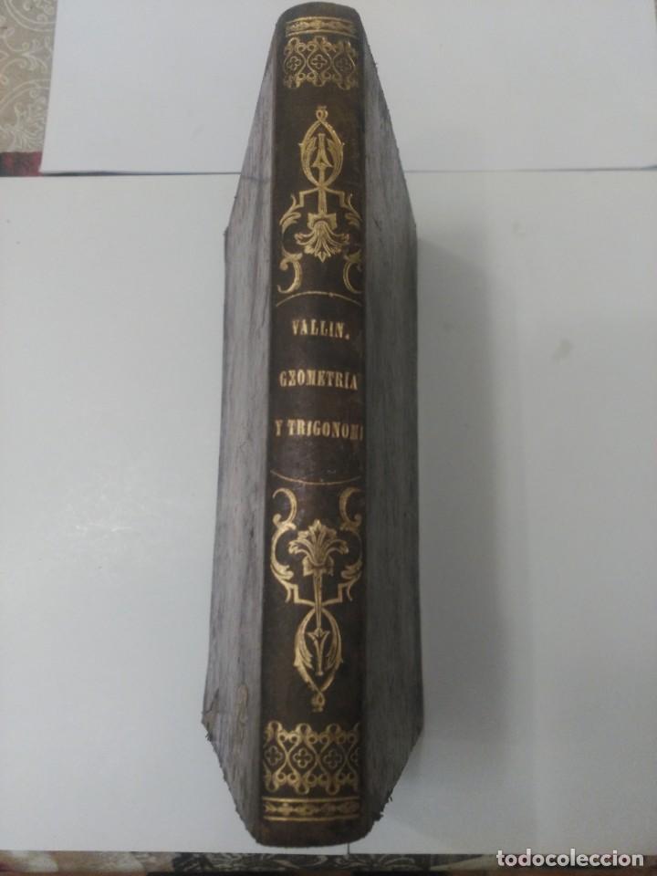 Libros antiguos: Elementos de Matematicas Vallin - Foto 4