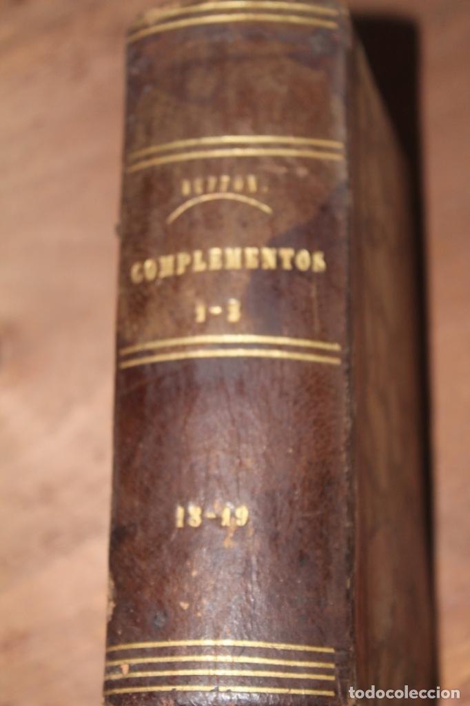 Libros antiguos: buffon historia natural, complementos, 1847 - Foto 2