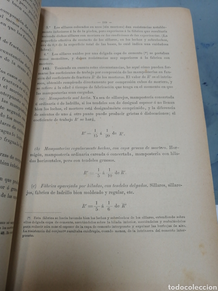 Libros antiguos: Libro Mec&aacute;nica aplicada a la construcci&oacute;n 1894 - Foto 5