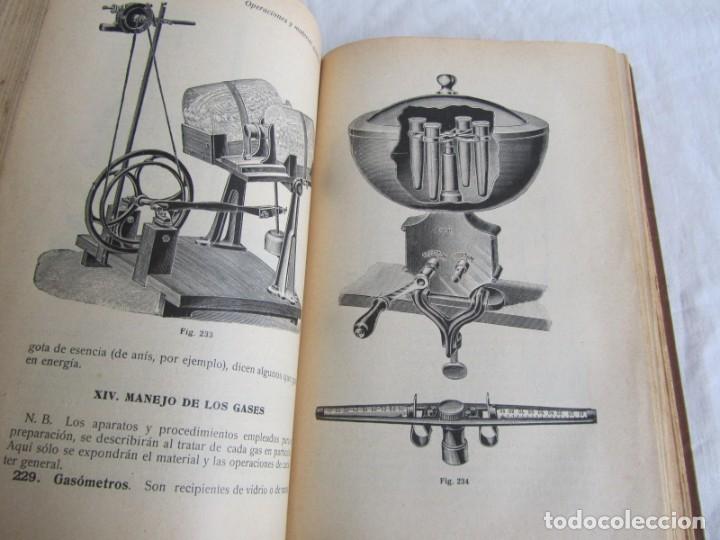 Libros antiguos: Pr&aacute;cticas Qu&iacute;micas, P. Eduardo Vitoria, 1914 - Foto 13