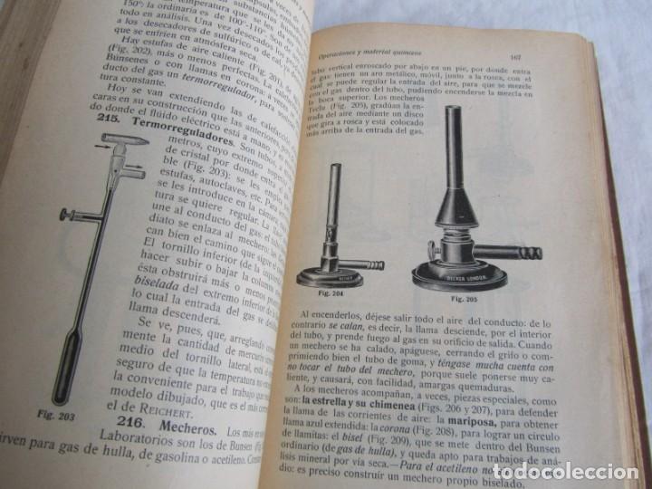 Libros antiguos: Pr&aacute;cticas Qu&iacute;micas, P. Eduardo Vitoria, 1914 - Foto 15