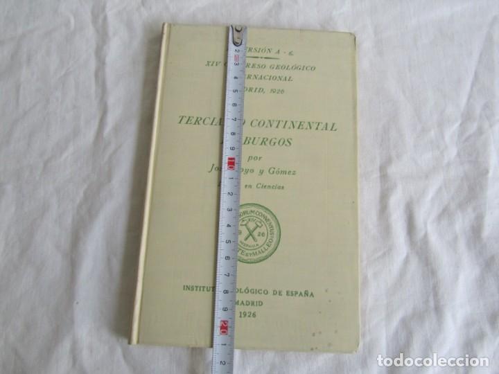 Libros antiguos: Excursión Terciario continental de Burgos XIV Congreso Geológico Internacional 1926 - Foto 4 - 245894375