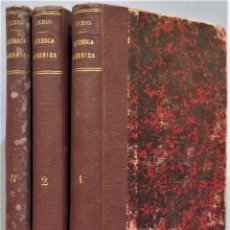 Libros antiguos: 1847.- TRATADO DE QUIMICA. LIEBIG. 3 TOMOS. Lote 255004370
