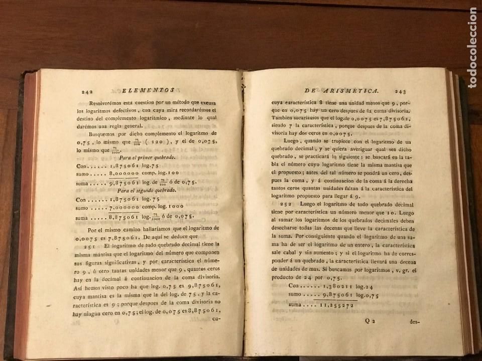 Libros antiguos: Benito Bails Elementos de Matem&aacute;tica Madrid 1793 IBARRA - Foto 5
