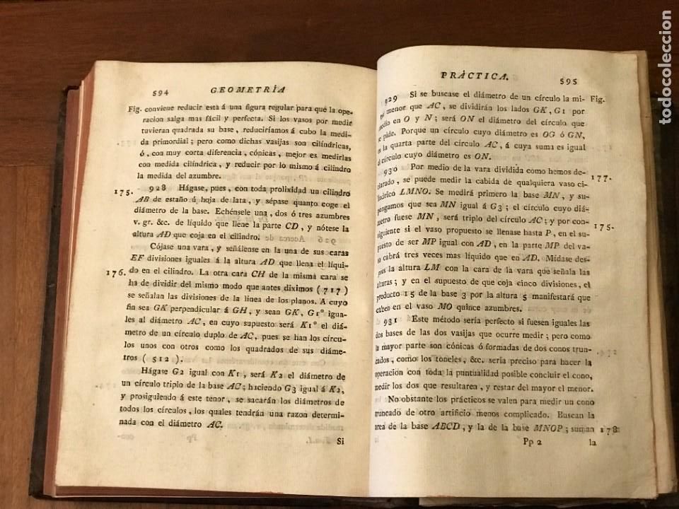 Libros antiguos: Benito Bails Elementos de Matem&aacute;tica Madrid 1793 IBARRA - Foto 8