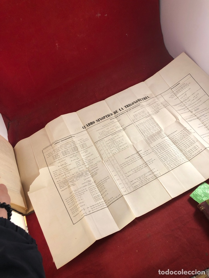 Libros antiguos: ELEMENTOS DE MATEM&Aacute;TICAS GEOMETR&Iacute;A 1855 - Foto 3