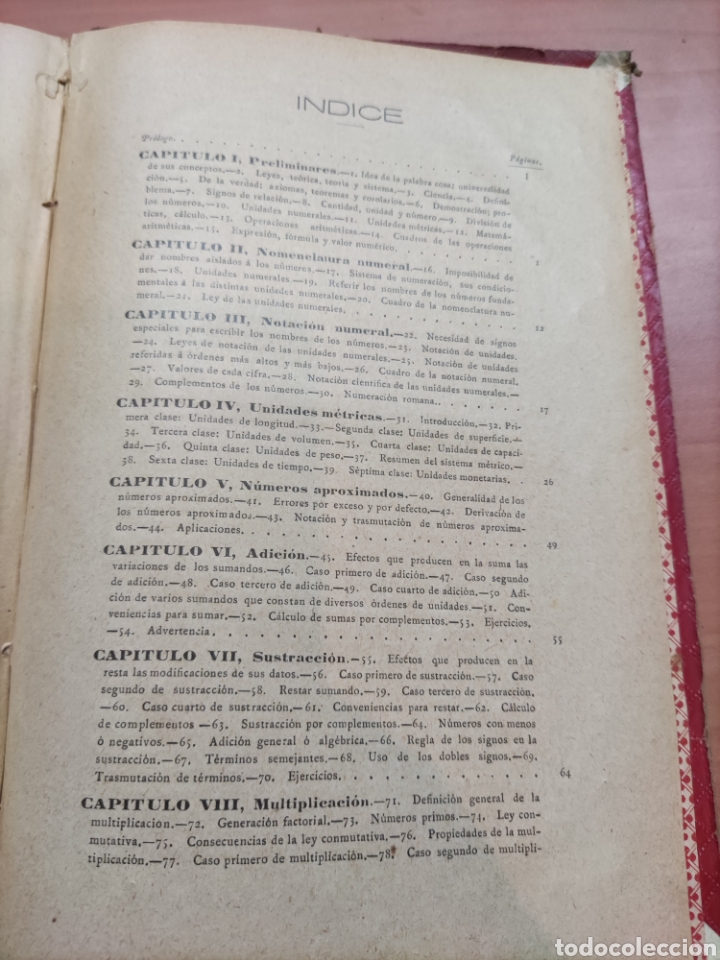 Libros antiguos: Tratado de Matem&aacute;ticas. - Foto 7