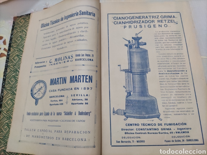 Libros antiguos: Manual de Pr&aacute;cticas Sanitarias. - Foto 3