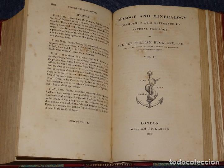 Libros antiguos: (MF) MINERALES - WILLIAM BUCKLAND - GEOLOGY AND MINERALOGY CONSIDERED WITH REFERENCE , LONDON 1837 - Foto 2 - 262380560
