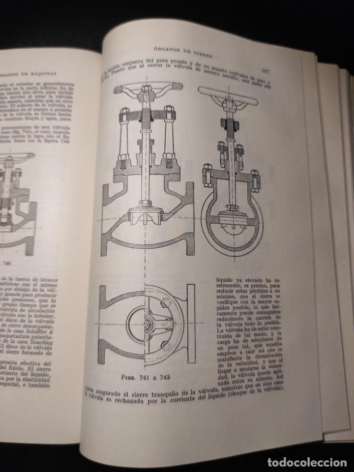 Libros antiguos: Elementos de Maquinas. Maquinas elevadoras - Foto 6