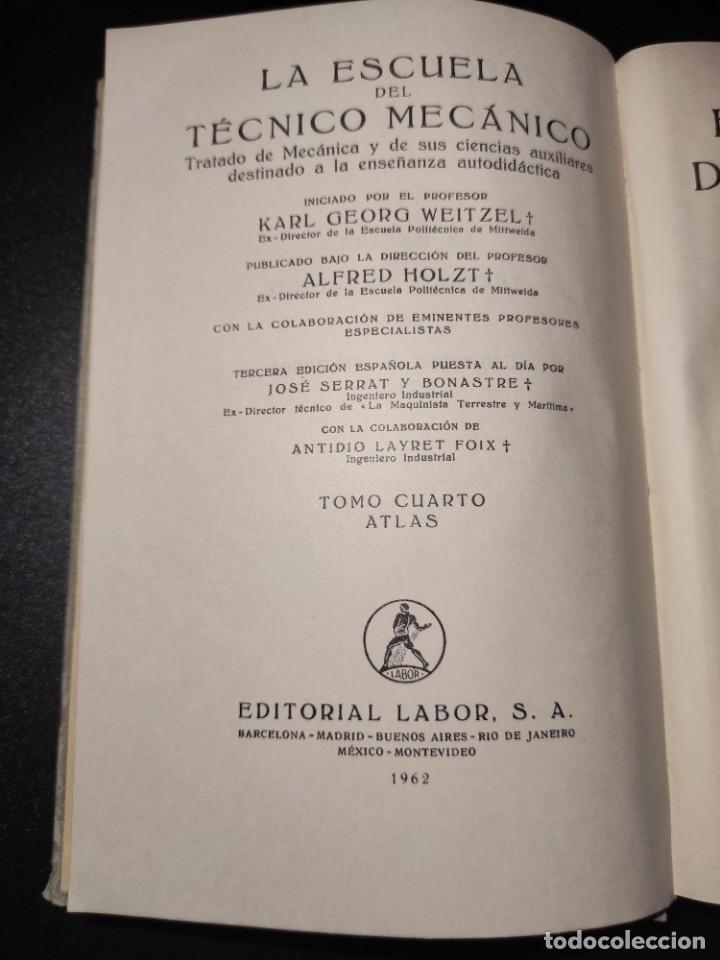 Libros antiguos: Elementos de Maquinas. Atlas de construcci&oacute;n - Foto 3